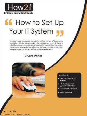cover image of How to Set up Your I.T. System